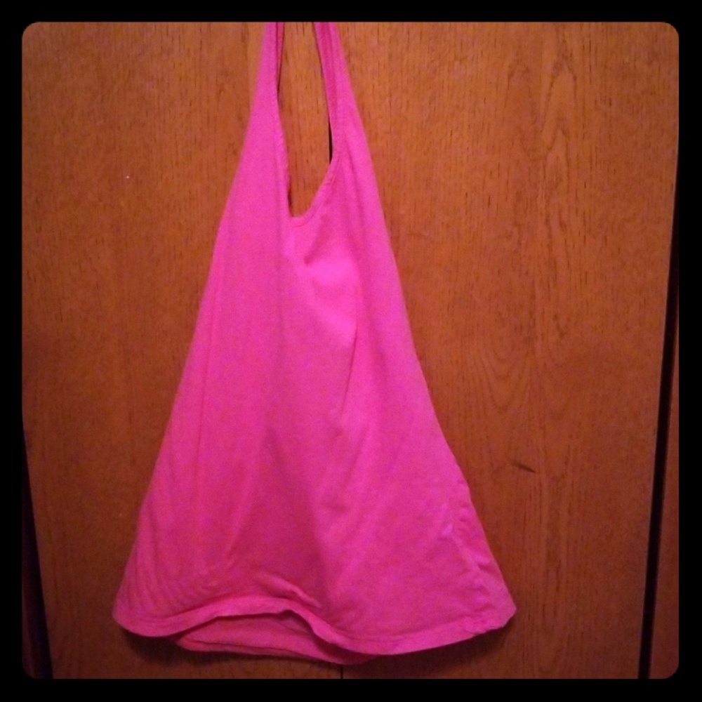 Pink Halter Top